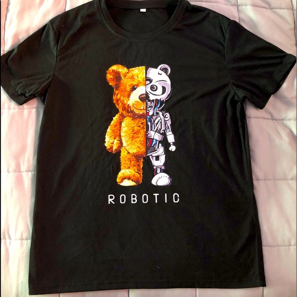 New Robotic Bear T-Shirt - Picture 1 of 7